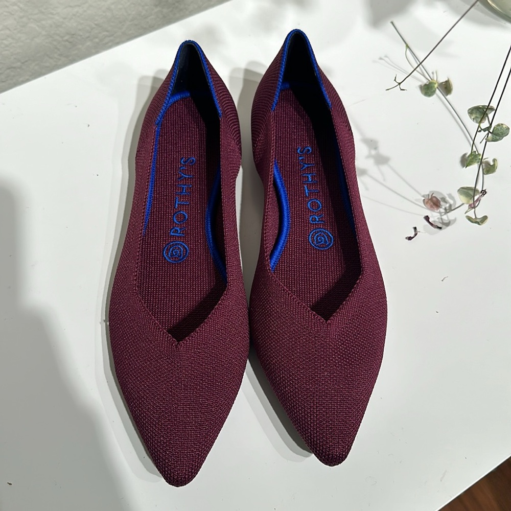 BNWOB Rothy's Points Orchid Purple (Size 8.5) - Picture 2 of 5